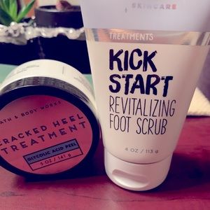 Cracked heel &Foot scrub treatments